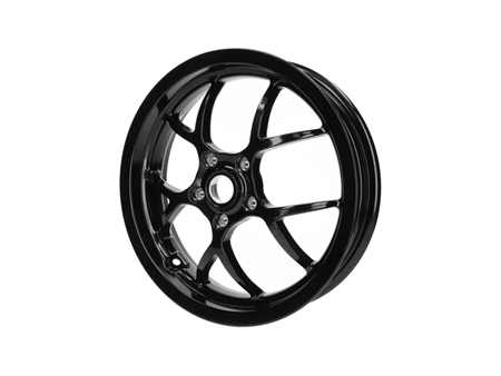 Felge schwarz «vorne / hinten» BGM Pro Sport Vespa GTS / GTV 125 - 300cc