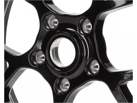 Felge schwarz «vorne / hinten» BGM Pro Sport Vespa GTS / GTV 125 - 300cc