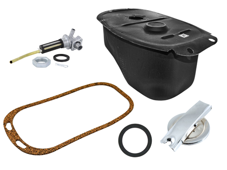 Set réservoir Piaggio Vespa PX125 sans lubrification séparée Set réservoir Piaggio Vespa PX125 sans lubrification séparée