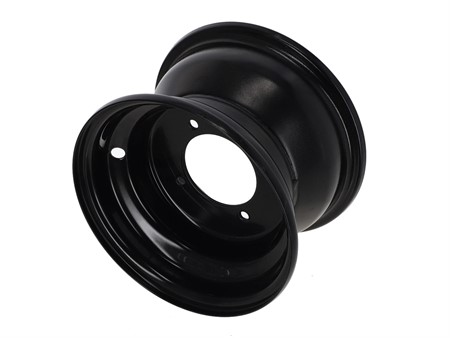 ATV Felge 7 Zoll 4-Loch Stahl schwarz