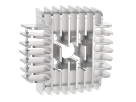 Zylinderkopf CNC Puch «Aluminium» mit Wechselkalotte - austauschbarer Brennraumeinsatz Zylinderkopf CNC Puch «Aluminium» mit Wechselkalotte - austauschbarer Brennraumeinsatz