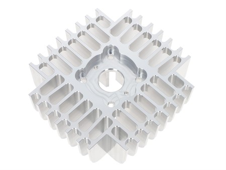 Zylinderkopf CNC Puch «Aluminium» mit Wechselkalotte - austauschbarer Brennraumeinsatz