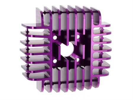 Zylinderkopf CNC Puch «violett» mit Wechselkalotte - austauschbarer Brennraumeinsatz Zylinderkopf CNC Puch «violett» mit Wechselkalotte - austauschbarer Brennraumeinsatz