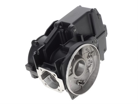 Motorgehäuse AKOA Puch «Black Edition - ausgespindelt» für AKOA 47mm Zylinder