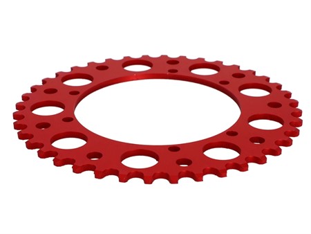 Zahnkranz AKOA «Aluminium rot» 40 Zähne - Puch Maxi