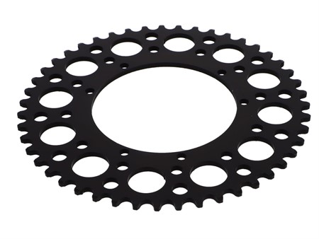 Zahnkranz AKOA «Aluminium schwarz» 47 Zähne - Puch Maxi