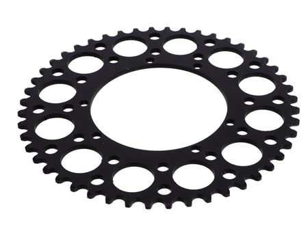 Zahnkranz AKOA «Aluminium schwarz» 48 Zähne - Puch Maxi