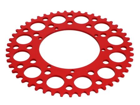 Zahnkranz AKOA «Aluminium rot» 49 Zähne - Puch Maxi
