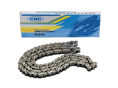 Chaîne moteur KMC renforcée type 428 136 maillons