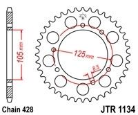 Zahnkranz HM Racing CRE 50 56 Zähne 428 ab 2002