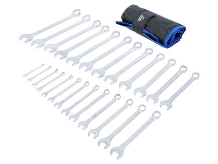 Clés de fourche - jeu chromé (6-32mm)