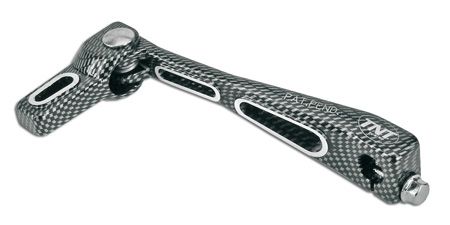 Selecteur de vitesse TNT Ligthy Minarelli AM6 Cross/SM, carbon
