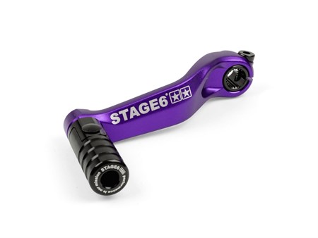 Schalthebel Stage6 violett, Minarelli AM6 Enduro/SM Schalthebel Stage6 violett, Minarelli AM6 Enduro/SM