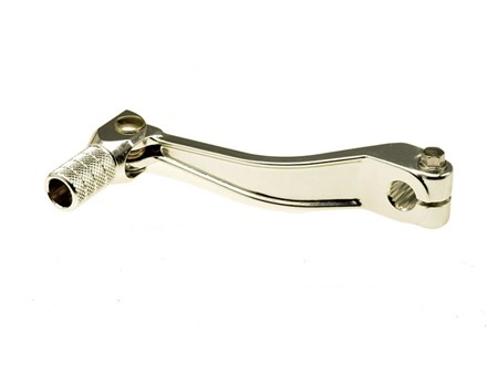 Levier de vitesse alu, Enduro/SM/Cross, moteur Derbi euro2 et 3, argenté Levier de vitesse alu, Enduro/SM/Cross, moteur Derbi euro2 et 3, argenté