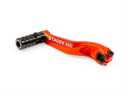 Schalthebel Stage6 orange, Minarelli AM6 Enduro/SM
