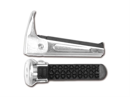 Paire de cales-pieds repliables, universels Paire de cales-pieds repliables, universels