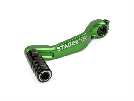 Sélecteur de vitesse Stage6 Derbi Vert Enduro/SM Sélecteur de vitesse Stage6 Derbi Vert Enduro/SM