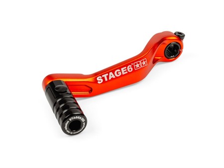 Schalthebel Stage6 orange, Derbi «Enduro/SM» Schalthebel Stage6 orange, Derbi «Enduro/SM»