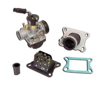 Vergaserkit Malossi 21mm Derbi Senda Membrane/Stutzen Vergaserkit Malossi 21mm Derbi Senda Membrane/Stutzen