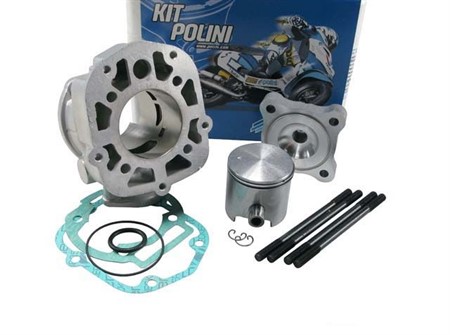 Kit Polini 80cc 50mm alu, moto Derbi 50cc Euro3 (D50B0) à partir de 2006