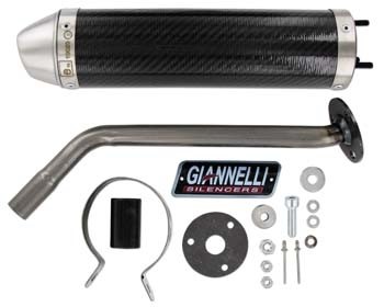 Schalldämpfer Giannelli carbon zu Auspuff 48172