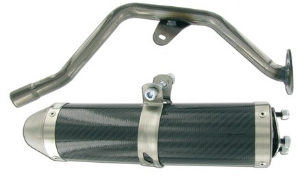 Schalldämpfer Giannelli carbon, zu Auspuff 48320, Yamaha DT50R / X 2004-2009 Schalldämpfer Giannelli carbon, zu Auspuff 48320, Yamaha DT50R / X 2004-2009