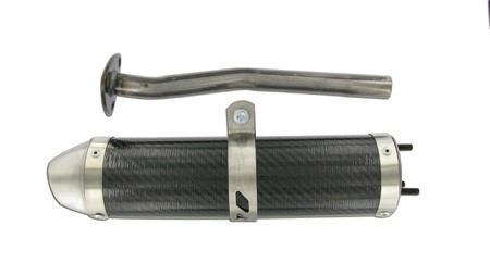 Silencieux Giannelli MBK X-Limit/Yamaha DT50R 98-03 carbone Silencieux Giannelli MBK X-Limit/Yamaha DT50R 98-03 carbone