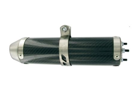 Schalldämpfer Giannelli Derbi DRD Edition 50 SM, Bj. 05, Carbon Schalldämpfer Giannelli Derbi DRD Edition 50 SM, Bj. 05, Carbon