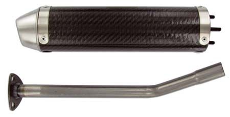Silencieux Gian HM CRE 50 Baja/Derepage carbon Silencieux Gian HM CRE 50 Baja/Derepage carbon