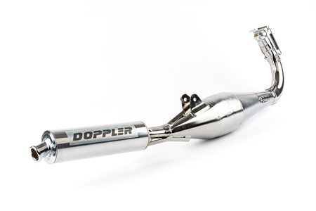 Pot déchappement Doppler ER1, chromé, vélomoteurs Peugeot 103 SP-MVL-Vogue, SPX Suisse