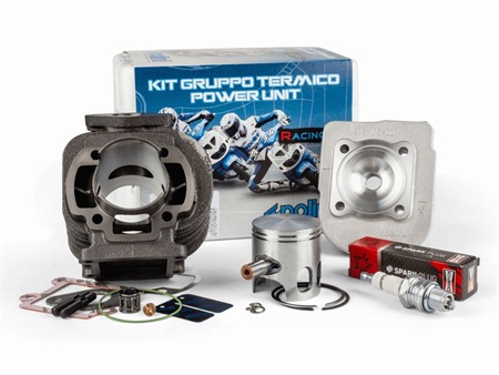 Kit cylindre Polini CORSA fonte 47mm 68cc, moteur scooter 50cc 2T  Minarelli vertical (Booster, Stunt, Bws, SR94 etc...)