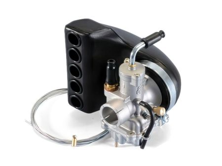 Carburateur POLINI CP 21mm, pour starter/choque à câble, Vespa 50 / 125cc