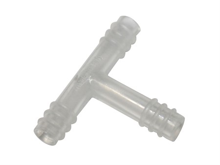 Raccord T pour tuyau d'essence 5mm, blanc Raccord T pour tuyau d'essence 5mm, blanc