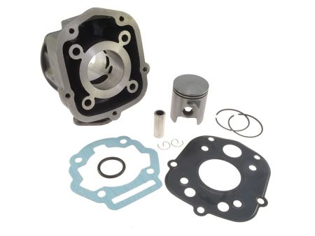 Kit cylindre Low Budget 50cc 40mm fonte, Derbi Euro 3 D50B0 à partir de 2006 Kit cylindre Low Budget 50cc 40mm fonte, Derbi Euro 3 D50B0 à partir de 2006