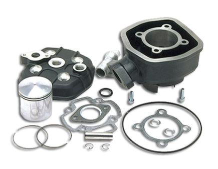 Zylinderkit Metra 47mm, Derbi LC (mit Kopf) Zylinderkit Metra 47mm, Derbi LC (mit Kopf)