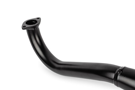 Pot d'échappement Tecno Boss noir, vélomoteurs Puch