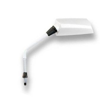 Rétroviseur gauche GP1, blanc, M8 Rétroviseur gauche GP1, blanc, M8