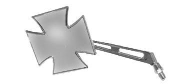 Rückspiegel Iron Cross chrom, Rechts Rückspiegel Iron Cross chrom, Rechts