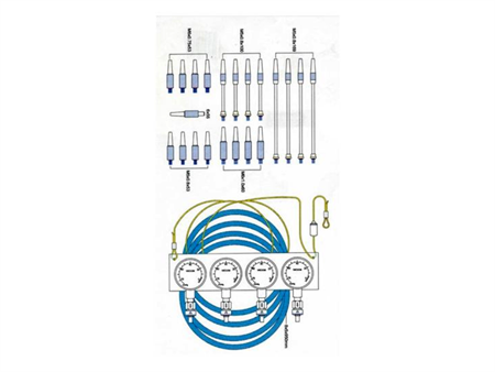 Synchroniseur pour 4 carburateurs Buzzetti