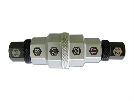 Clé 6 pans intlrieur pour 12, 14, 17, 19, 22, 24mm