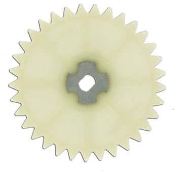 Roue dentée d'entraînement de pompe à huile 16dents moteur GY6 139QMB / 139QMA Roue dentée d'entraînement de pompe à huile 16dents moteur GY6 139QMB / 139QMA