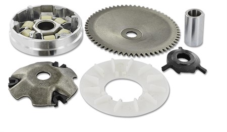 Variateur complet, moteur scooter chinois GY6 139QMB/A 4T Variateur complet, moteur scooter chinois GY6 139QMB/A 4T