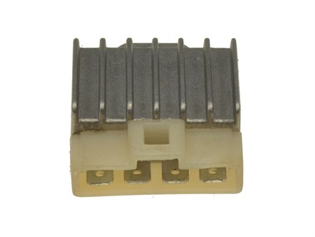 Régulateur de tension 6V Replica (4 pôles), vélomoteurs Tomos modèle sans démarreur électrique
