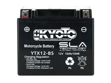 Batterie YTX12-BS Kyoto Batterie YTX12-BS Kyoto