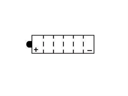 Batterie YB12A-A Yuasa  (vide)