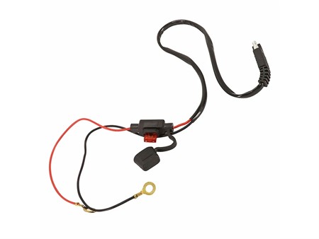 USB-/USB-C-Ladegerät mit Lenker-/Rückspiegelhalterung für Motorrad, Roller und Quad, geeignet zum Laden von Smartphone/Handy und GPS.