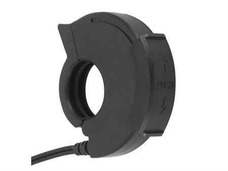 USB-/USB-C-Ladegerät mit Lenkerhalterung für Motorrad und Roller, geeignet zum Laden von Telefon/Smartphone und GPS.