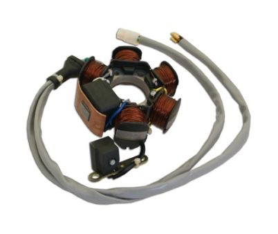 Stator d'allumage complet, scooter Piaggio 50cc 2-t (ancien modèle) Stator d'allumage complet, scooter Piaggio 50cc 2-t (ancien modèle)