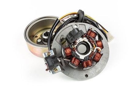 Allumage (rotor+stator) complet type origine, Minarelli horizontal 50cc jusqu'à 2003
