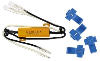Widerstand 7,5 Ohm / 50W / für LED-Blinker (1 Stück) Widerstand 7,5 Ohm / 50W / für LED-Blinker (1 Stück)